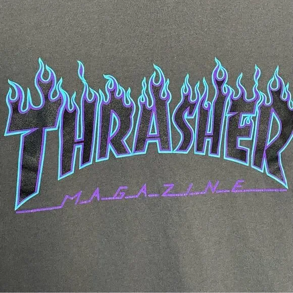 THRASHER MAGAZINE gray short sleeve t shirt women’s size xs - Picture 3 of 6